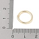 Латунные кольца прыжок открыт KK-S369-01G-05-3
