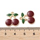 Подвески из эмали и сплава FIND-O003-06B-G-3