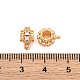 Латунные поручни из кубического циркония с микропаве KK-H513-03G-3