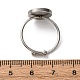 Регулируемые манжетные кольца из нержавеющей стали 304 STAS-D372-08P-04-3