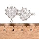 Латунные подвески из прозрачного кубического циркония KK-S389-38P-3
