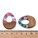 Подвески из смолы и ореха FIND-R051-10H-3