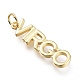 Латунные подвески ZIRC-I048-15G-05-1