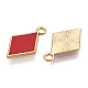 Подвески из эмали и сплава FIND-WH0038-79G-04-2