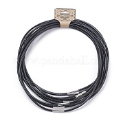 Коровья кожа ожерелье шнура материалы MAK-G003-06B