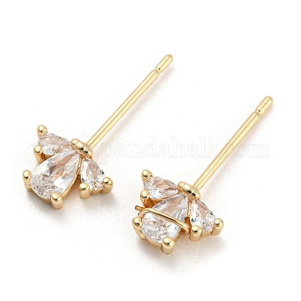 Латунные колышки из микрокубического циркония KK-Q789-20G-1