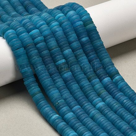 Бусины из натурального белого нефрита G-P575-B14-6x1mm-08-1