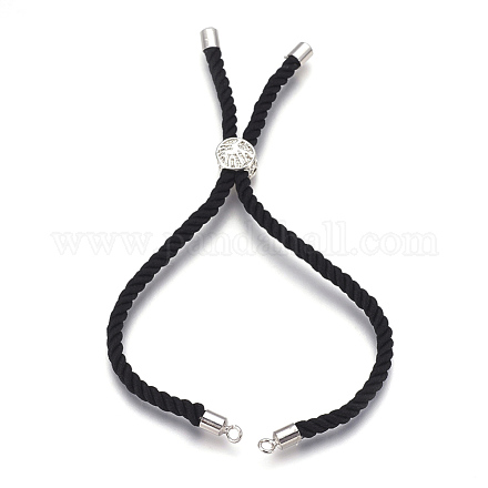Изготовление браслетов из хлопка KK-F758-03H-P-1