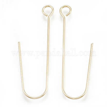Латунные крючки для сережек KK-S348-099-1
