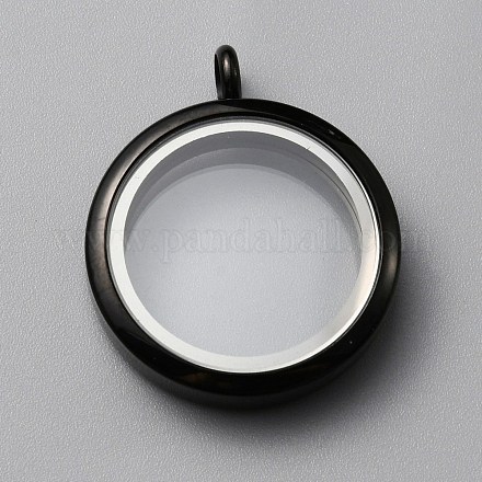 Подвески-медальоны из нержавеющей стали 304 FIND-WH0032-58C-EB-1