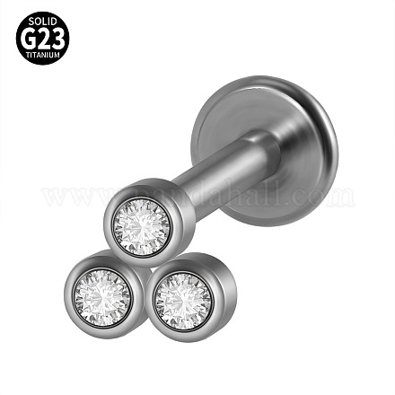 G23 титановые безрезьбовые лабреты WG33C7B-10-1