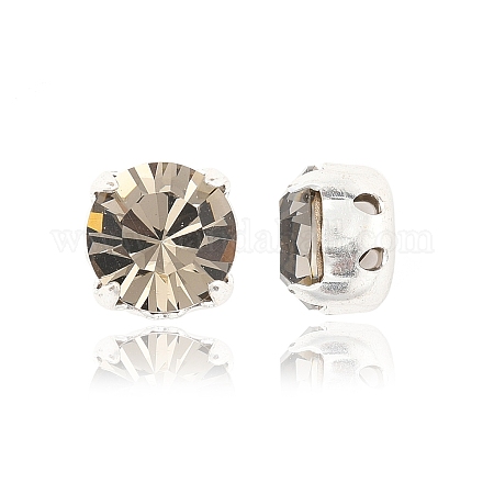 Preciosa® maxima crystal в пришивной чашке X-PRC-SS39-40010-S-1