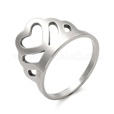 Кольца из нержавеющей стали 201 RJEW-G278-24P-1