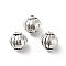 Tibetan Style Alloy Beads, Cadmium Free & Lead Free, Lantern, Antique Silver, 7x7mm, Hole: 1.2mm, about 1063pcs/1000g