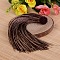 Beautiful Design Nylon Tassel Pendant Decorations, Coconut Brown, 160x18mm, Hole: 4mm