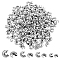 DICOSMETIC 240Pcs 4 Sizes Crimp Beads Covers Stainless Steel Knot Cover Half Round Bead Knot Covers Small Bead Cover Caps for Jewelry Making, Hole: 1.2-1.8mm