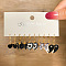 5 PairsAlloy Hoop Earring Sets, with Enamel, Golden, 20mm