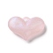 Luminous Acrylic Pendants, with Glitter, Glow In The Dark, Heart Charms, Pink, 25.5x38x9.5mm, Hole: 4x4mm, about 94pcs/500g