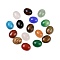 Natural & Synthetic Mixed Gemstone Cabochons, Oval, 10x8x4mm