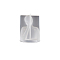 DIY Silicone Candle Molds, for Scented Candle Making, Thinker Father, White, 6.4x6.3x8.8cm
