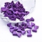 Spray Painted Alloy Multi-Strand Links, For Tile Elastic Bracelets Making, Bowknot, Medium Purple, 13x8x3.5mm, Hole: 1mm