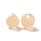 Imitation Jelly Style Acrylic Charms, Teardrop, Moccasin, 13.5x13x13.5mm, Hole: 3mm, about 365pcs/500g