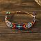 Bohemian Style Geometric Glass Seed Bead Handmade Bracelet for Women, Colorful