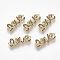 Brass Micro Pave Cubic Zirconia Links Connectors, Cadmium Free & Lead Free, Word LOVE, Colorful, for Valentine's Day, Golden, 9.5x25x3.5mm, Hole: 1mm