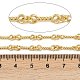 Латунные витые звенья цепи CHC-L054-01G-2