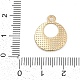 Подвески из сплава со стразами Micro Pave FIND-K020-15G-3
