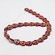 Нити синтетических бирюзовых бус черепа TURQ-I023-28x25mm-07-2