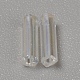 300шт прозрачные стеклянные круглые бусины из стекляруса GLAA-WH0015-74B-2