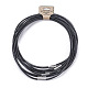Коровья кожа ожерелье шнура материалы MAK-G003-06B-1