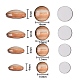 Светящиеся стеклянные кабошоны GLAA-SZ0001-13-1