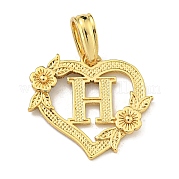 Подвески сердце латуни KK-I714-04G-H