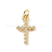 Латунные микро проложить кубического циркония подвески KK-C012-43G
