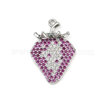 Латунные микро проложить кубического циркония подвески KK-M322-48P-03-1