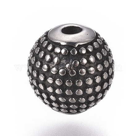 Бусины из нержавеющей стали 304 STAS-G214-14AS-1