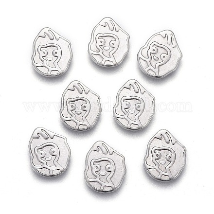 Кабошоны из нержавеющей стали 304 STAS-P245-19P-1