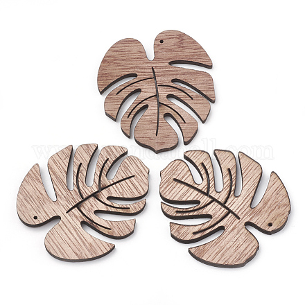 Неокрашенные деревянные подвески X-WOOD-S040-80-1