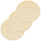 Brass Sheet, Brass Discs, Flat Round, Raw(Unplated), 80x0.5mm