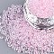 8/0 Glass Seed Beads, Inside Colours, Round Hole, Round, Transparent Colours Rainbow, Thistle, 8/0, 3~4x2~3mm, Hole: 0.8mm, about 15000pcs/bag