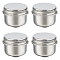 340 Stainless Steel Oil Painting Cup, Palettes Container Cup, for Drawing, Stainless Steel Color, 4.3x4.25x3.5cm, Inner Diameter: 3.65cm