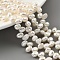 Natural Cultured Freshwater Pearl Beads Strands, Top Drilled, Two Sides Polished, Grade 5A+, Old Lace, 4~5mm, Hole: 0.5mm, about 36pcs/strand, 6.89 inch(17.5cm)