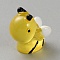 Luminous Resin Display Decorations, Glow in the Dark Ornaments, Micro Landscape Home Decoration, Bees, 15x9.5x16mm