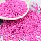 Baking Paint Glass Seed Beads, Cylinder, Violet, 2x1.5mm, Hole: 1mm, about 50398pcs/pound