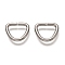 Non-Tarnish 304 Stainless Steel D Rings, Buckle Clasps, For Webbing, Strapping Bags, Garment Accessories Findings, D Rings,Triangle Rings, Stainless Steel Color, 9x11x1.5mm