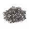 Glass Charms, Faceted, Cone, Gray, 8x4mm, Hole: 1~1.2mm