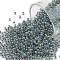 TOHO Round Seed Beads, Japanese Seed Beads, (773) Inside Color AB Crystal/Montana Blue Lined, 11/0, 2.2mm, Hole: 0.8mm, about 1110pcs/10g