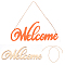 Wood Cutouts Ornaments, with Jute Twine, Hanging Decorations, for Party Gift Home Decoration, Welcome, BurlyWood, 29.5x12x0.3cm, Jute Rope: 49~51x0.1cm